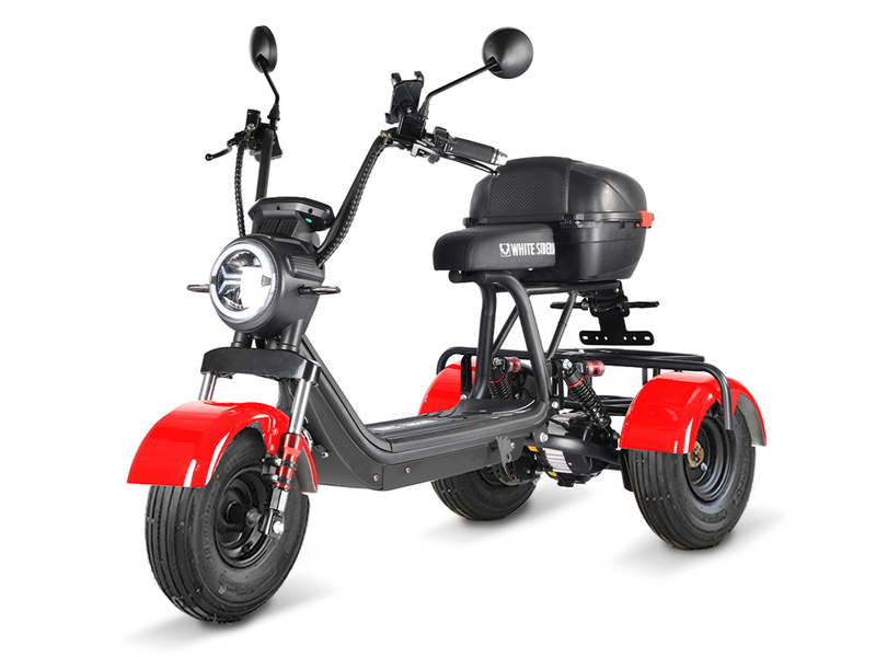 Электротрицикл WHITE SIBERIA TRIKE MINI 1500W